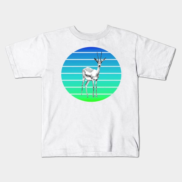 Antelope in Kenya Africa Kids T-Shirt by T-SHIRTS UND MEHR